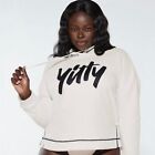 Yitty Major Label EP Hoodie Sweatshirt By Lizzo Fabletics Cream Large