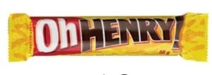 20 x OH HENRY Chocolate Candy Bar Hershey Canadian 58g each Free Shipping - Picture 1 of 1