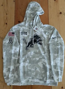 Gr. M Detroit Lions Nike 2024 Salute to Service Club Fleece Hoodie NFL - Bild 1 von 9