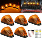 5X For 99-16 Ford F250 F350 F450 Super Duty Amber LED Cab Roof Marker Lights Kit Ford E-350
