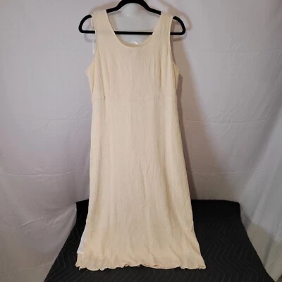 Karin Stevens Sz 16p Sleeveless Ankle, Length Lined Tea Dress Dry Clean Only - Image 1 of 4