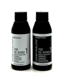 Matrix Re-Bond Strength-Rehab System Shampoo & Conditioner/Extreme Repair 1.7 oz - Picture 1 of 1