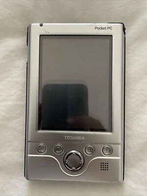 Toshiba Pocket PC e330 Microsoft PDA plata organizador pantalla a color SIN PROBAR Foto 1 de 3