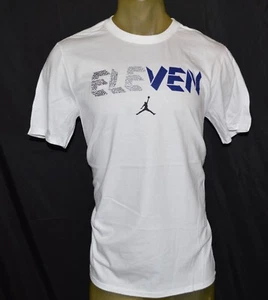 NEW NIKE AIR JORDAN AJ 11 Eleven Elephant  White Large L Premium T-Shirt chicago - Picture 1 of 2