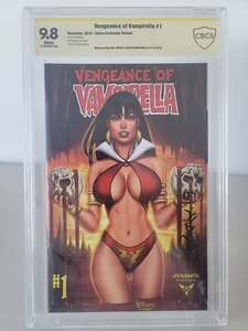 Vengence of Vampirella #1 - CBCS 9.8 SS- Epikos Variant - Signed MCKAY & SANJU - Picture 1 of 4