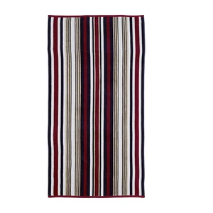 Cotton Double Sided Striped Tassel Beach Towel Set - Picture 1 of 12