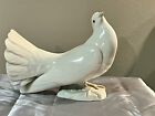 Vintage Lladro Porcelain White Peace Fantail Dove # 1015 Figurine *Mint*