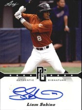 2013 Leaf Perfect Game Autographs #LS1 Liam Sabino
