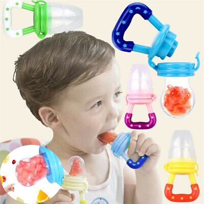 Dummy Weaning Nutrition Pacifier Fruit Food Feeder Feeding Nibbles Fresh Baby • 3.03€