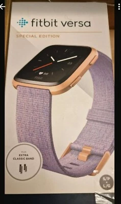 fitbit versa Smartwatch roségold/Lilac Sonderedition - Bild 1 von 4