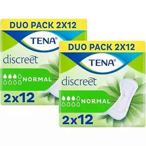 Tena Lady Discreet Normal Duo Set Atmungsaktiv Triple Protect Secure Pack 2x24Pads - Bild 1 von 6