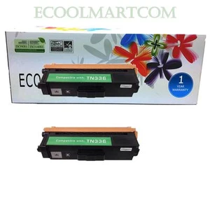2 Stück TN336 Schwarz Toner passt Brother MFC-L8600CDW MFC-L8850CDW Drucker VERKÄUFER! - Bild 1 von 3