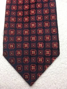 BANANA REPUBLIC CORBATA HOMBRE AZUL MARINO CON BORGOÑA Y ROJO 3,75 X 59 - Imagen 1 de 4
