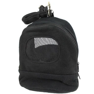 Bolsa de transporte Kucci (regular, negra) - planeador de azúcar, timbre, hámster, mascotas pequeñas - Imagen 1 de 12