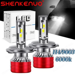 LED Headlight Kit Light Bulbs White High Power F5-H4 pair For Nissan Truck SKN - Bild 1 von 11
