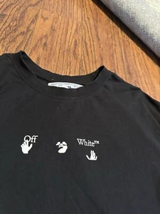 Herren cremefarbenes kurzärmliges T-Shirt Größe Large - Bild 1 von 7