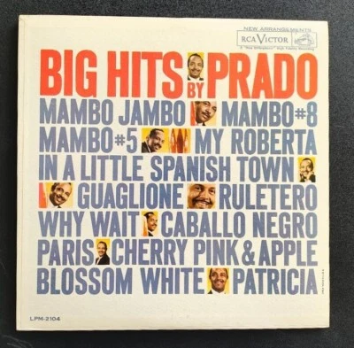 Perez PRADO Big Hits MAMBO JAMBO Cherry Pink New Orthophonic  LPM-2104 Vinyl  NM - Image 1 of 4