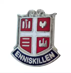 Enniskillen Northern Ireland Crest Small Pin Badge - Picture 1 of 3