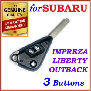 For Subaru Impreza / Liberty / Outback Remote Key - 3 Buttons - Picture 1 of 1