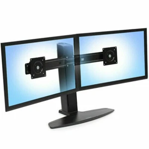 ERGOTRON Neo-Flex Dual Lift Stand 33-396-085 For 22" 23" 24" Monitors - Picture 1 of 10