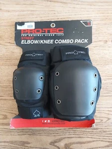 Pro-Tec Skate Street Elbow Knee Pad Combo Pack Skateboad Longboard Size SMALL - Picture 1 of 3