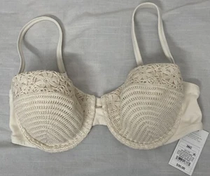 Women's Crochet Underwire Bikini Top - Shade & Shore Off-White 36C - Picture 1 of 5