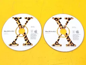 ⭐️⭐️⭐️⭐️⭐️ PC Software CD Discs Mac OS X v10.2 Upgrade Install Apple 2002 - Picture 1 of 5