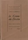 Glm 1939 Eo N° 500 Exemplaires Lewis Carroll + André Bay : La Canne Du Destin
