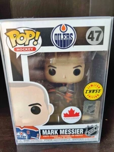 NHL Funko pop Mark Messier Edmonton Oilers Stanley cup Chase - Picture 1 of 6