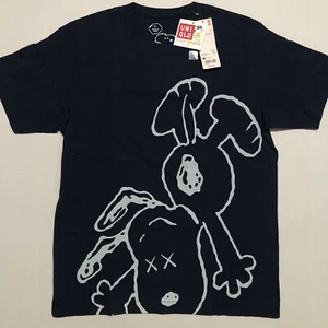 Uniqlo x KAWS x Peanuts Snoopy Joe Cool Joe Kaws T-Shirt Medium Blue New NWT - Picture 1 of 12