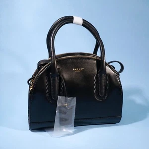 Bolso Bandolera Pequeño Radley London Odell Cuero Negro * Nuevo - PVP £189 - Imagen 1 de 12