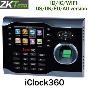 ZKsoftware iclock360 TCP/IP biometrico 8000 registratore impronte digitali tempo presenza - Foto 1 di 20