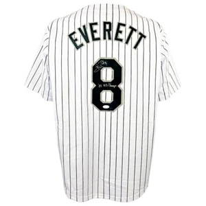 Carl Everett autographed signed inscribed jersey MLB Chicago White Sox JSA COA - Picture 1 of 3