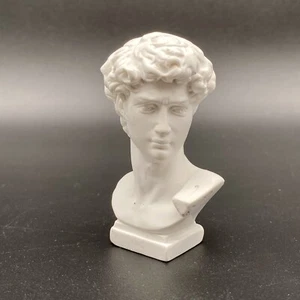 Dollhouse Miniature Bust The David Michelangelo Sculpture - Picture 1 of 8