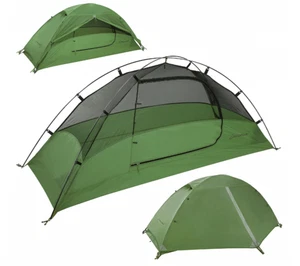 Clostnature Crux 1 Person Backpacking Tent Lightweight Waterproof Shelter YELLOW - Picture 1 of 10