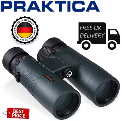 Praktica Pioneer R 8x42 Binoculars Blue PRA243 (Stock of UK) - Image 1 of 3