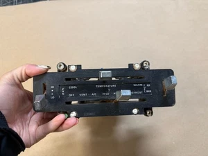 1973-1977 73-77 Ford Truck heat & AC control unit With Aux. Fuel Switch OEM - Picture 1 of 3