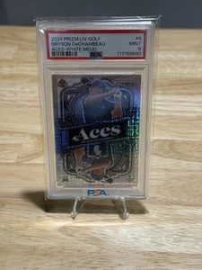 Bryson DeChambeau 2024 Panini Prizm LIV Golf Aces 6 White Mojo /36 Psa 9 - Bild 1 von 2