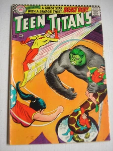 Teen Titans #6 DC Comic VG 1966 With Beast Boy and Doom Patrol - Picture 1 of 9