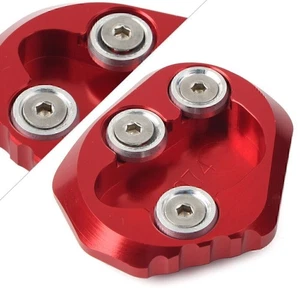 Kickstand Side Stand Plate Extension Pad For YAMAHA YZF-R6 2017-2018 Red - Picture 1 of 6