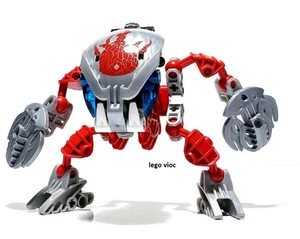 Lego 8574 Bionicle Bohrok Tahnok-Kal complet Krana Rubber Notice - CN86 - Bild 1 von 1