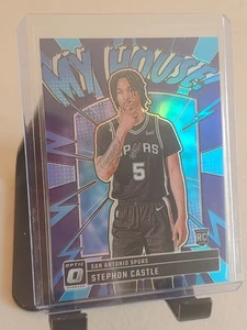 Óptica Panini Donruss 2024-25 - My House Stephon Castle #16 púrpura Prizm (RC) - Imagen 1 de 1