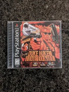 Duke Nukem: Time to Kill PlayStation PS1 CIB W/Reg Tested - Picture 1 of 4