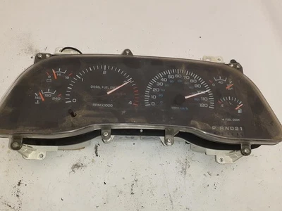 Medidor de velocímetro usado se adapta a: Dodge 3500 2001 pickup cluster tacómetro AT MPH di Foto 1 de 4