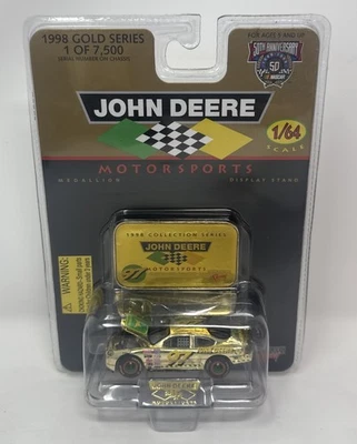 Racing Champions John Deere Gold Collectors Series 1/64 Scale #97 Chad Little - Image 1 of 2