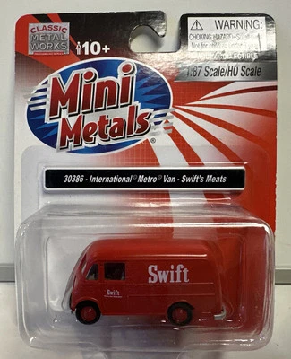Mini Metals HO Scale Swift's Meats International Metro Van #30386 - Image 1 of 4