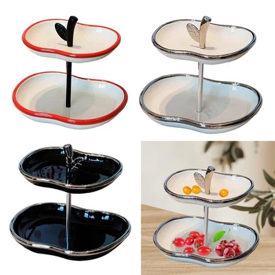 Fruit Serving Tray Multipurpose Snack Dish for Hotel Desktop Home Decor - Image 1 of 2