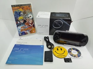 Piano Black Sony PSP 3000 System w/ Box&Charger [ Region Free ] Playstation - Picture 1 of 14