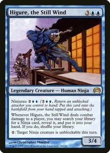 Higure, the Still Wind (NM) #37 Planechase 2012 Ninja Magic card MTG - Picture 1 of 3