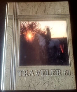 1981 THE TRAVELER ROBERT E LEE HIGH SCHOOL YEARBOOK SAN ANTONIO TEXAS - Picture 1 of 1